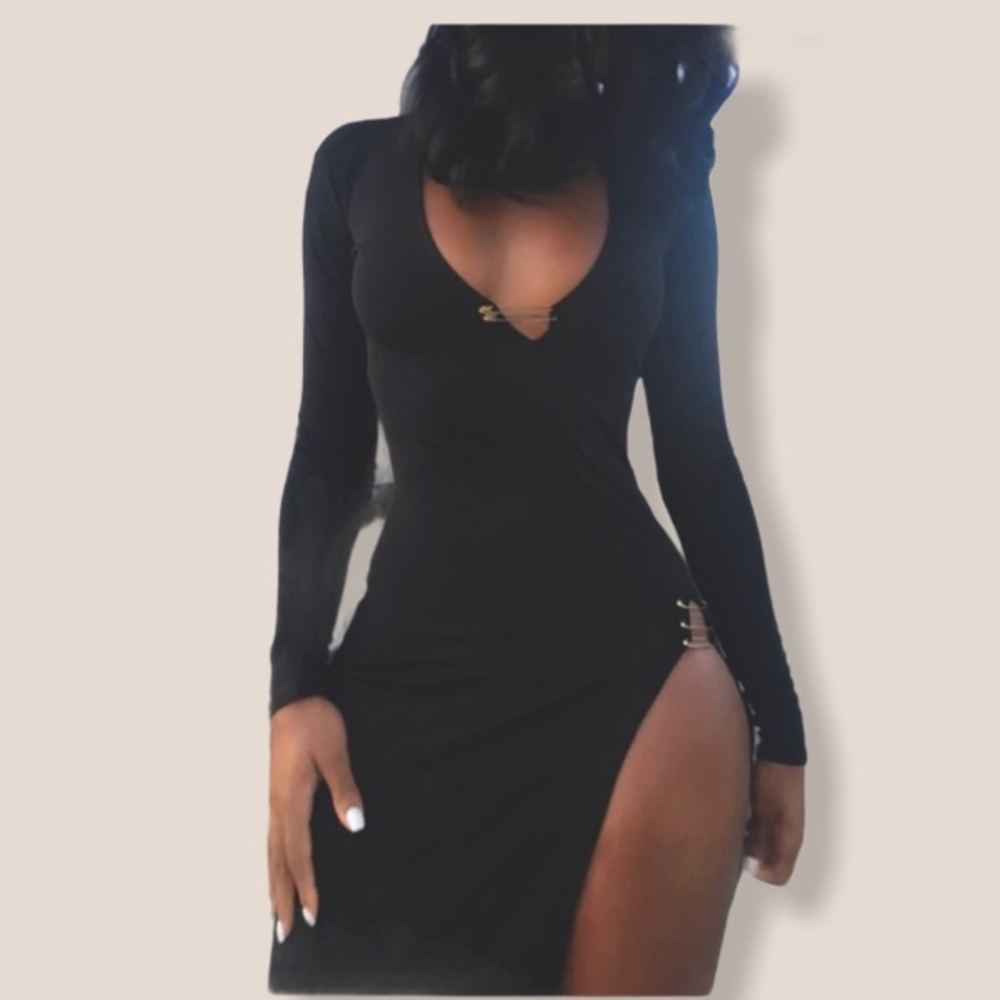 Long sleeved dress